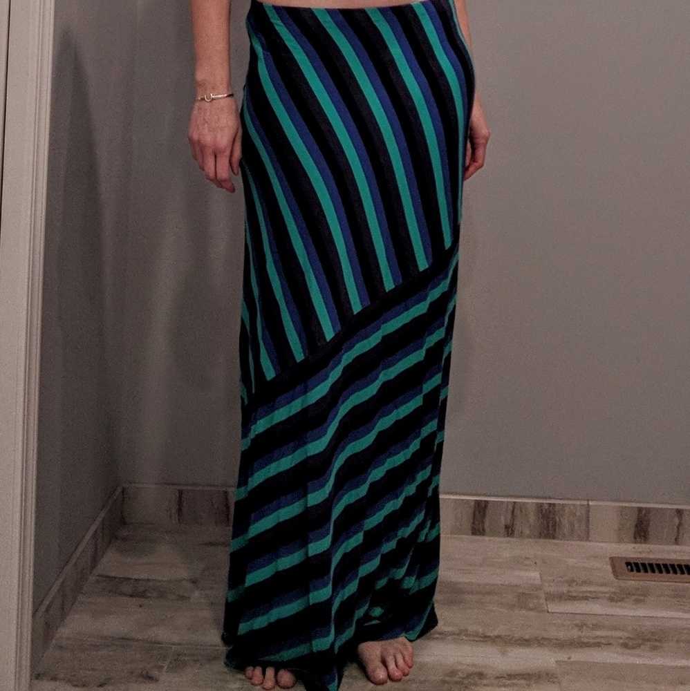 M Maxi skirt, stripes